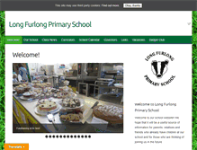Tablet Screenshot of longfurlongprimaryschool.org.uk